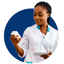 Staff Member with Tablet